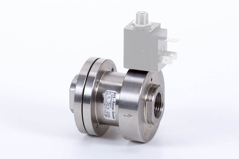 EGV-711-Z77 | INOX | NC | segédlevegős működtetésű